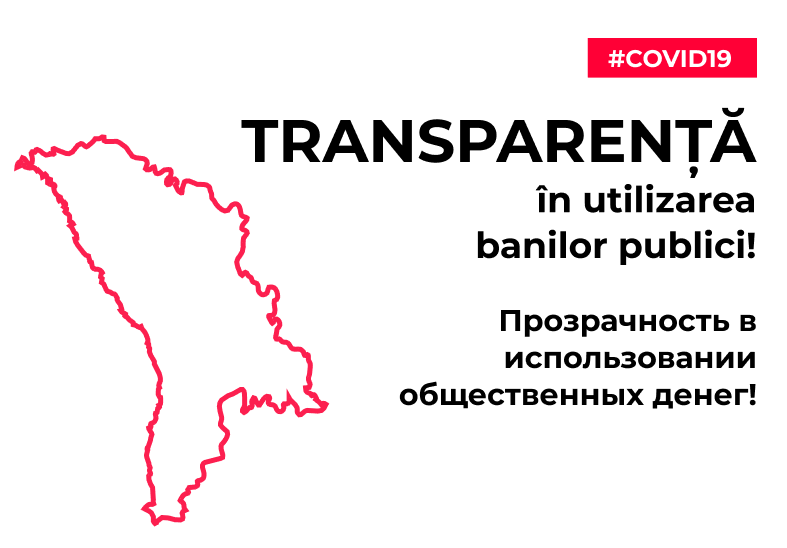 Societatea civilă îndeamnă guvernul să respecte principiile transparenței și eficienței achizițiilor în contextul pandemiei COVID-19. Apel deschis